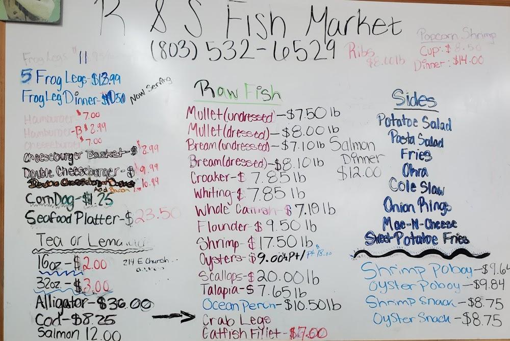 R & S Fish Market & Restaurant Menu image 4