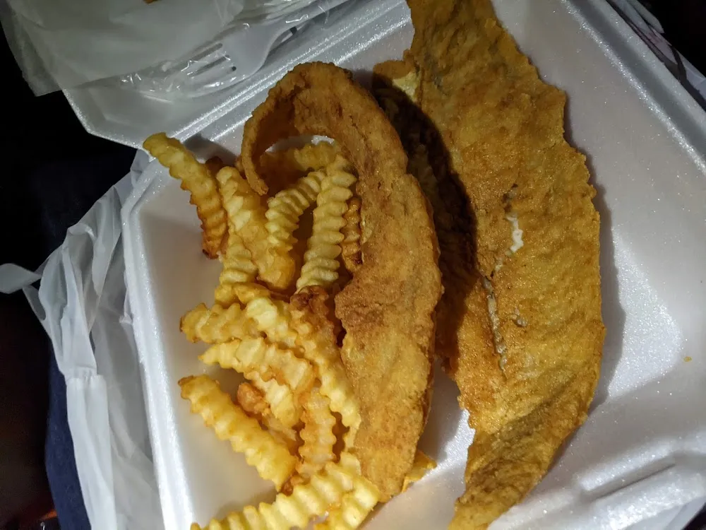 Whiting Fish and Fries